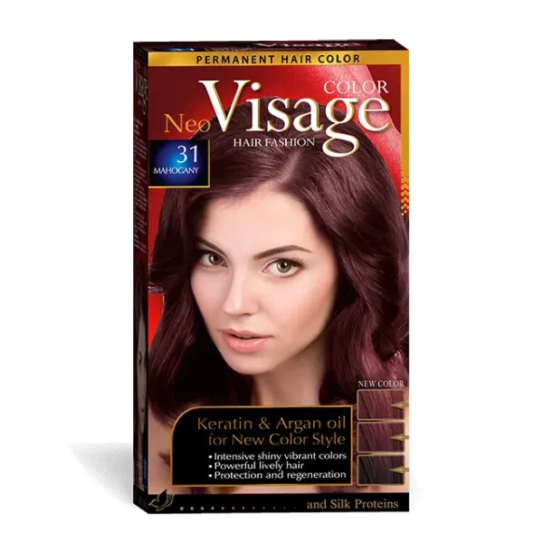 Visage Vopsea de par Neo Keratin & Argan Oil 31 Mahogany