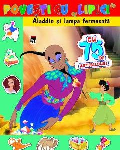 Povesti cu lipici - Aladin si lampa fermecata