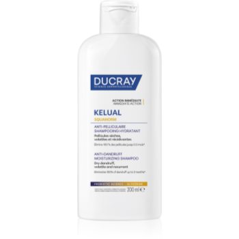 3282770396508_01-o__27.jpg Ducray Kelual Squanorm Moisturizing Treatment Shampoo Dry Dandruff șampon pentru par uscat si cu matreata