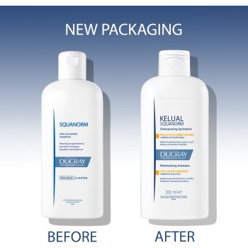 3282770396508_02__27.jpg Ducray Kelual Squanorm Moisturizing Treatment Shampoo Dry Dandruff șampon pentru par uscat si cu matreata