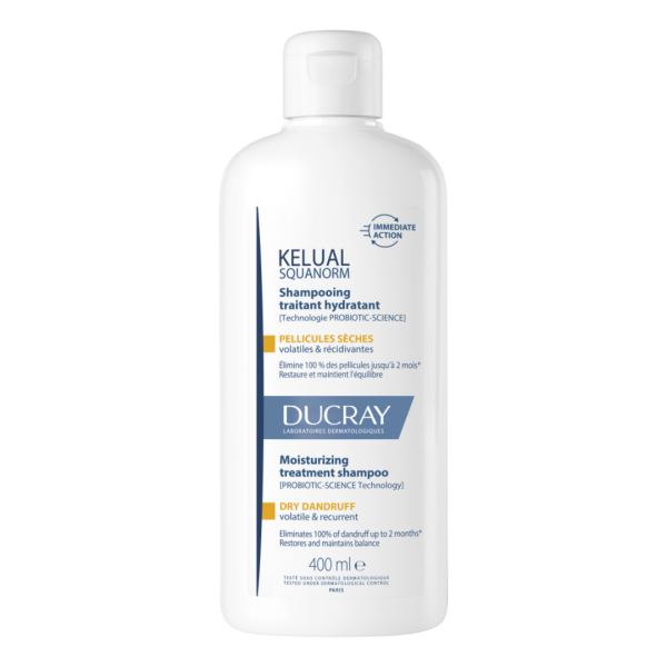 Sampon tratament dermatocosmetic seboreglator, matreata uscata Kelual, 400 ml, Ducray