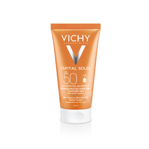 Emulsie matifianta cu protectie solara pentru fata SPF 50+, Capital Soleil, 50ml, Vichy