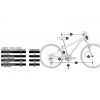 Bicicleta copii 9-12 ani, 24 inch, Spyke Black Sand Pearl Apple Green JewWhite, Silverback S74SB201566B