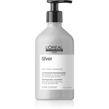 3474636974269_01-o.jpg L’Oréal Professionnel Serie Expert Silver Sampon argintiu pentru par grizonat