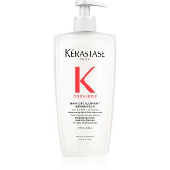 Kérastase Première Bain Décalcifiant Réparateur șampon de baie pentru par deteriorat