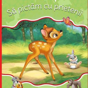 Disney Clasic. Sa pictam cu prietenii. Carte cu pensula si 10 acuarele