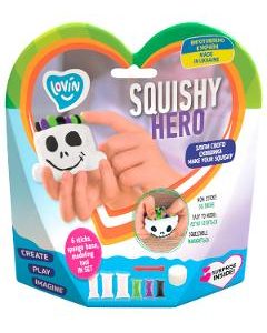 Set Air Clay pentru modelaj: Scary Ghost. Squishy Hero - 6 culori
