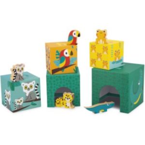 Janod Tropik 5-Cube Pyramid turn de construcție