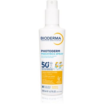 Bioderma Photoderm Pediatrics spray pentru protectie solara pentru copii SPF 50+
