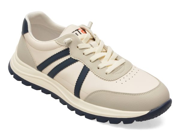 3850c6801d77c0aa1cc81c85569f963f92433e13f69eba3cd6ffefa7876b8f8d.jpeg Pantofi sport BITE THE BULLET albi, A86009, din piele naturala