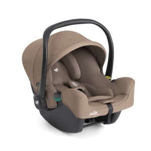 Scoica auto Joie i-Snug 2 Cashew, 40-75 cm, testata ADAC, testata Suplimentar la impact lateral, frontal si din spate si certificata R129
