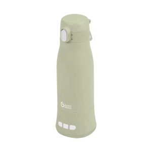 Incalzitor de biberoane portabil si reincarcabil Babymoov, Moov & Feed, Sage Green