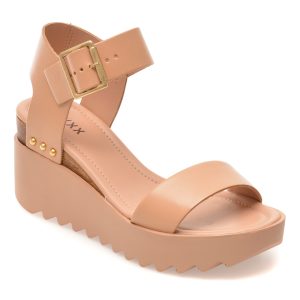 Sandale GRYXX maro, 353001, din piele naturala