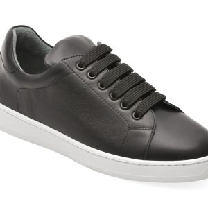 Pantofi sport EPICA negri, 1001338, din piele naturala