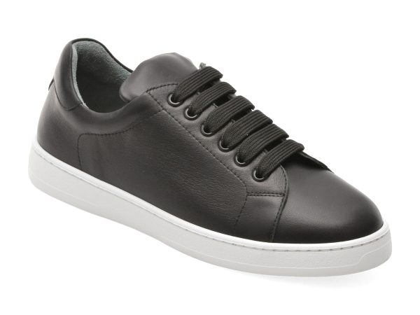 Pantofi sport EPICA negri, 1001338, din piele naturala