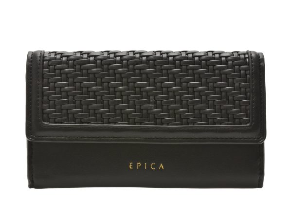 Portofel EPICA negru, 729, din piele ecologica