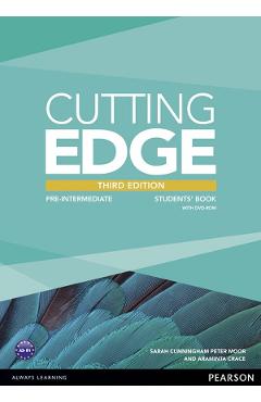 41879264-1-small-1.jpg Cutting Edge Third Edition Pre-intermediate Students Book With DVD-ROM - Sarah Cunningham, Peter Moor, Araminta Crace