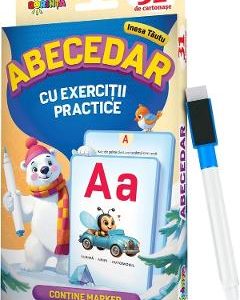 Abecedar cu exercitii practice. 31 de cartonase - Inesa Tautu