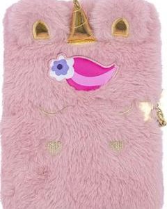 Jurnal cu lacat. Fluffy Unicorn