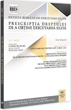 42453852-1-small-1.jpg Revista romana de executare silita Nr.1 din 2025