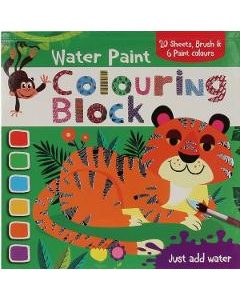 Bloc magic de colorat. Jungla