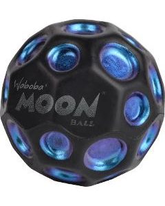 Minge hiperelastica: Waboba Moon Ball. Neagra cu pete albastre