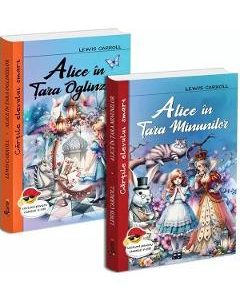45942995-1-small-1.jpg Pachet 2 carti: Alice in Tara Minunilor + Alice in Tara Oglinzilor - Lewis Carroll