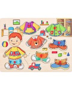 46925200-1-small-1.jpg Puzzle din lemn cu butoni: Imbraca-l pe Sebastian