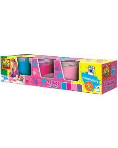 Set acuarele trendy pentru degete 4 buc