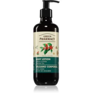Green Pharmacy Green coffee & Ginger Oil Body Lotion lotiune de corp pentru fermitate