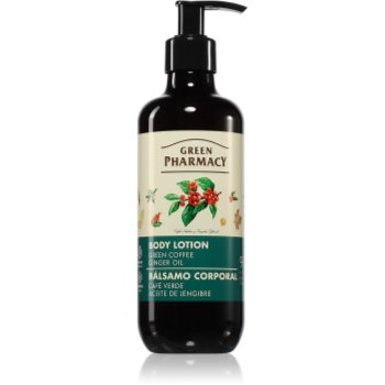 4823015945243_01-o.jpg Green Pharmacy Green coffee & Ginger Oil Body Lotion lotiune de corp pentru fermitate