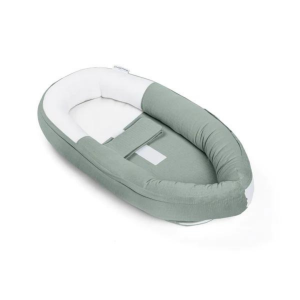 49.png Doomoo - Baby Nest din bumbac organic Cocoon Tetra Jersey Green
