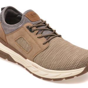 Pantofi sport RIEKER maro, 6150, din material textil