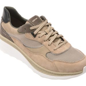 Pantofi sport GEOX bej, U65HUA, din material textil