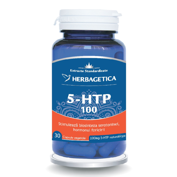 5-htp-100-herbagetica-30capsule.png 5 HTP 100 zen forte, 30 capsule, Herbagetica
