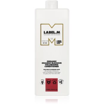 5056043217412_01-o.jpg label.m Organic Orange Blossom Volumising Conditioner balsam pentru volum și rezistanță