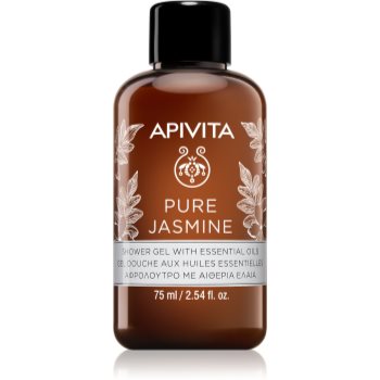 Apivita Pure Jasmine Shower Gel gel de dus hidratant cu uleiuri esentiale