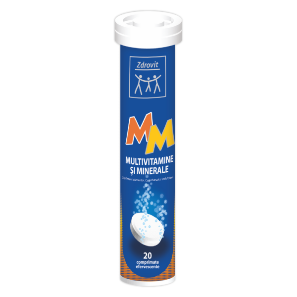 5234.png Multivitamine si minerale, 20 comprimate efervescente