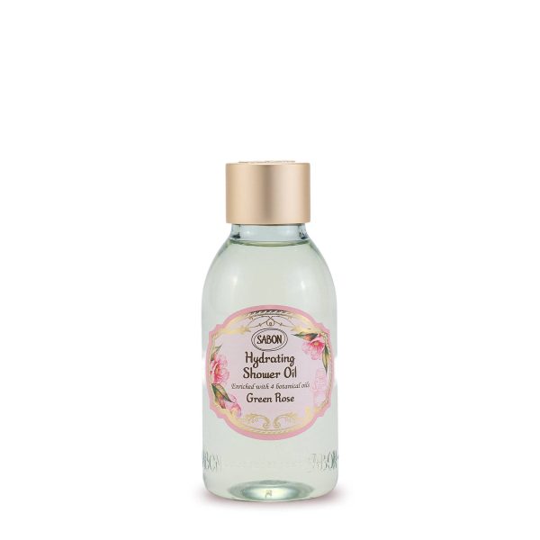Ulei de duş Travel Green Rose