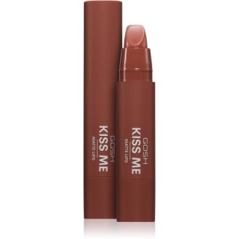 5711914204853_01-o.jpg GOSH COPENHAGEN Kiss Me Matte Lips ruj crema cu efect matifiant