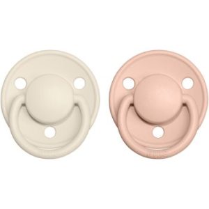 BIBS De Lux Natural Rubber Size 1: 0+ months suzetă