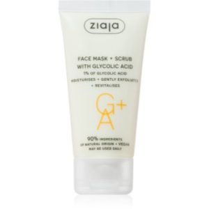 5901887056294_01-o.jpg Ziaja Face Mask + Scrub with Glycolic Acid masca exfolianta