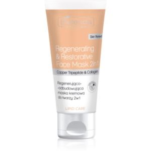 Bielenda Professional Lipid Care Regenerating & Restorative Face Mask 2in1 Mască facială regeneratoare cu colagen