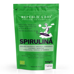Spirulina, pulbere ecologica pura Republica BIO, 125 g - Default
