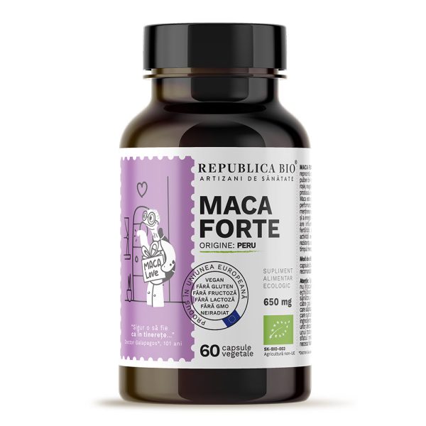 Maca Forte ecologica Republica BIO, 60 capsule - Default
