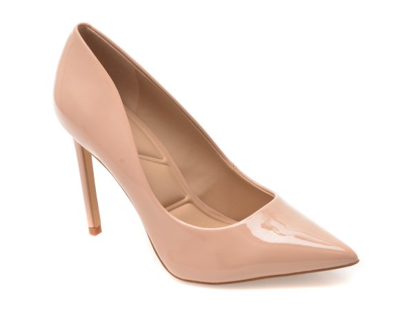 5b22db4d28f5060263e0b58f53e6458101bb8f9f21f108c51df986a4b394f0f1.jpeg Pantofi eleganti ALDO nude, STESSY 2.0, din piele ecologica lacuita