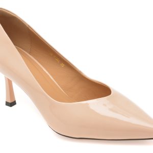 5be5174edcc3cd865bacbb9a5bb570e2c063da1055ca7b78c46774f60d7b8ab3.jpeg Pantofi eleganti EPICA nude, G09630, din piele naturala lacuita
