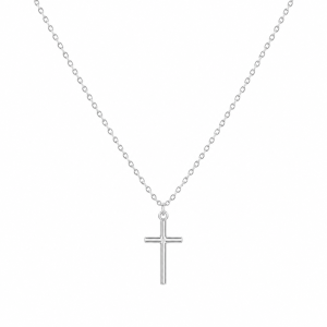 Colier Cruce Silver cu Argint