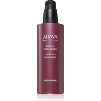 AHAVA Vivid Burgundy loțiune de corp hidratantă cu minerale din Marea Moartă
