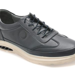 Pantofi sport BITE THE BULLET bleumarin, FV310, din piele naturala